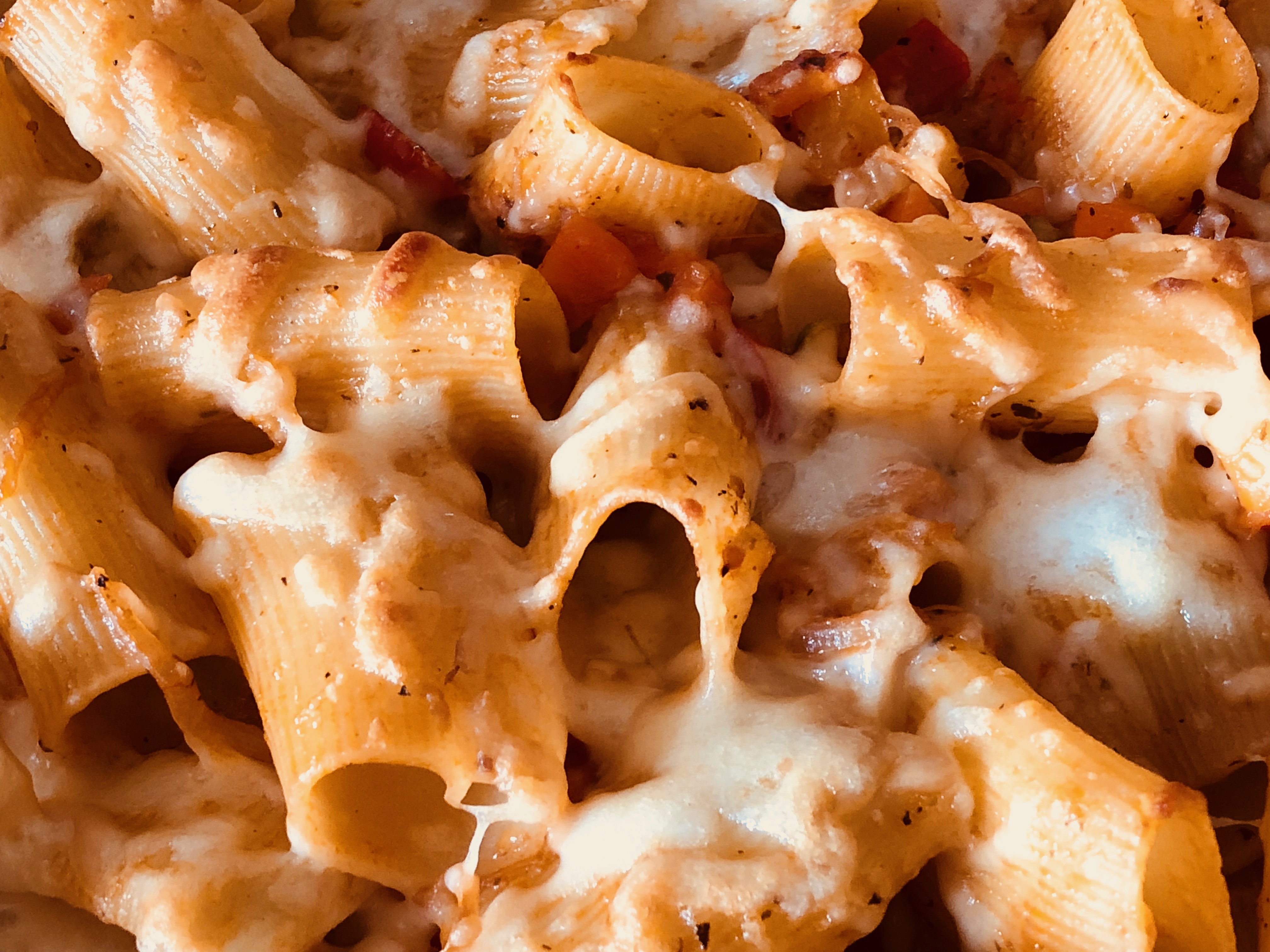 Pasta al forno con il ragù di verdure