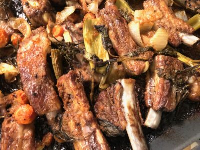 Le costine al forno