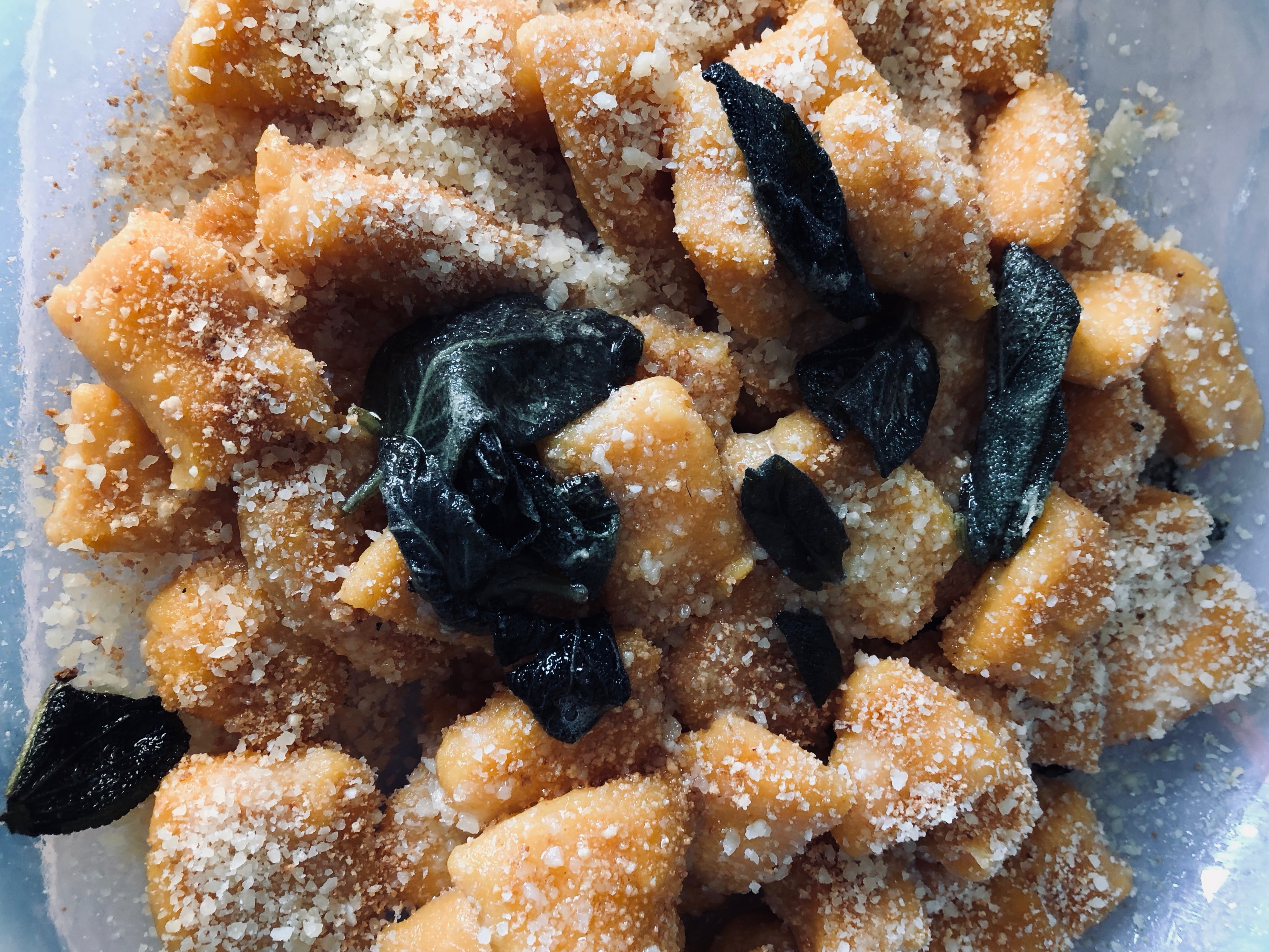 Gli gnocchi con la zucca